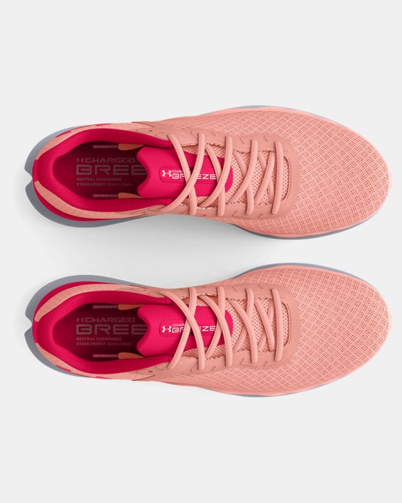Women's UA Charged Breeze Running Shoes, Pink, pdpMainDesktop image number 2